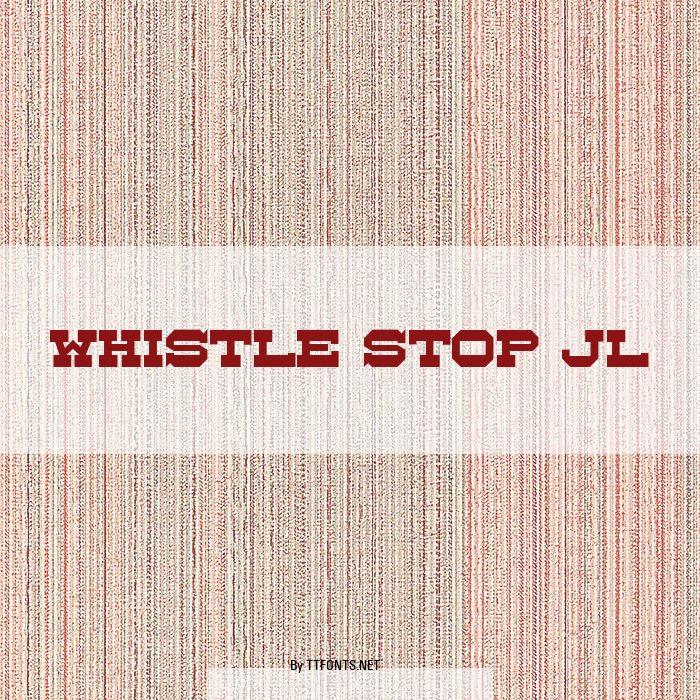 Whistle Stop JL example